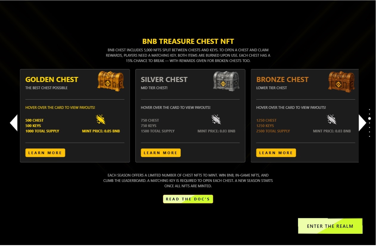 Inventory screen